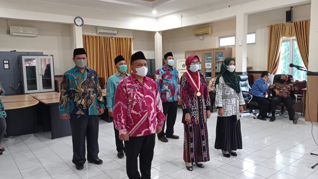 Kabanlitbang Lantik 2 Pejabat Struktural dan 7 Pejabat Fungsional BDK Palembang 